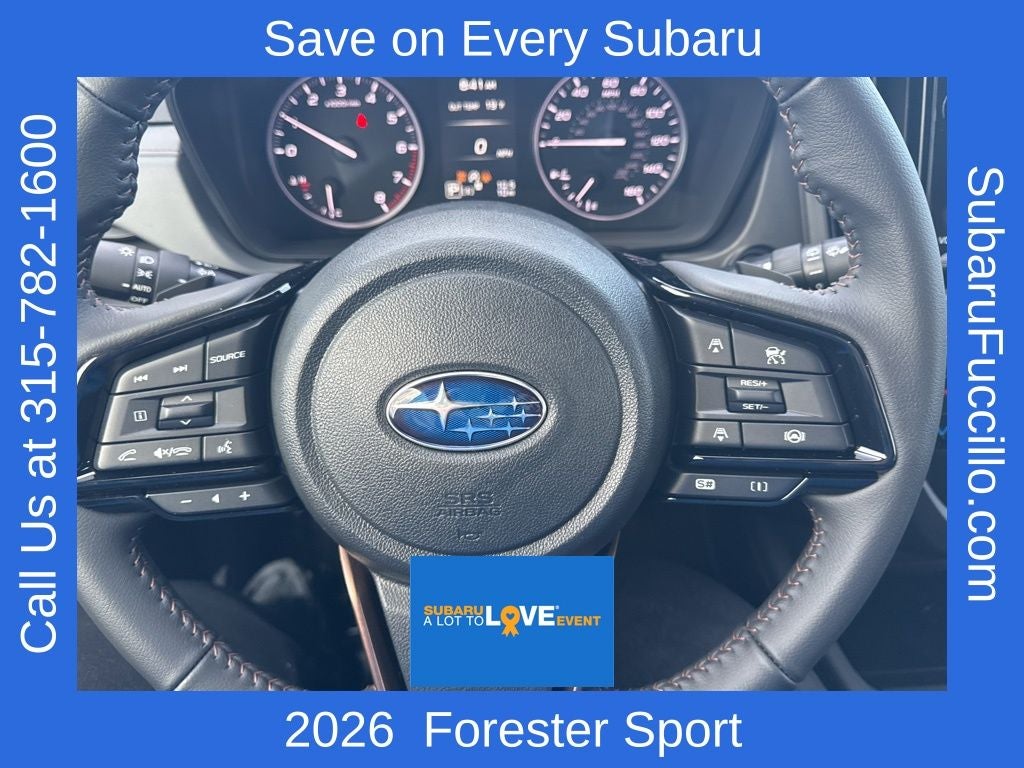 2026 Subaru Forester Sport
