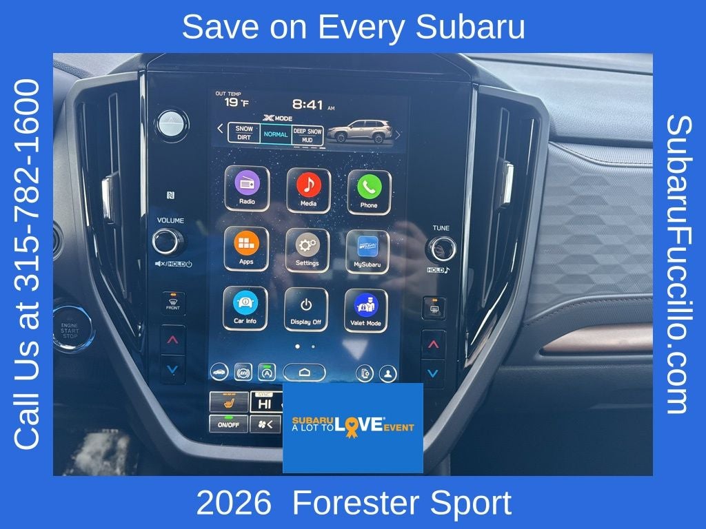 2026 Subaru Forester Sport