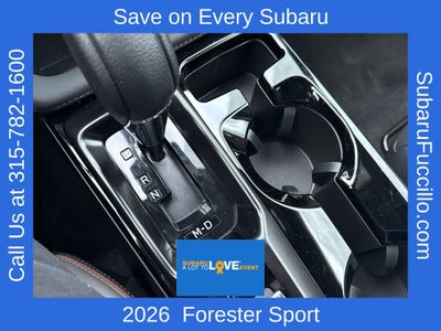 2026 Subaru Forester Sport