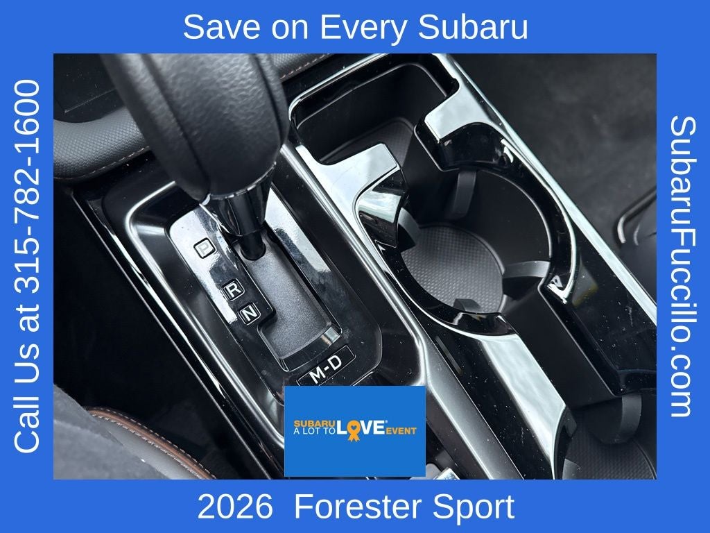 2026 Subaru Forester Sport