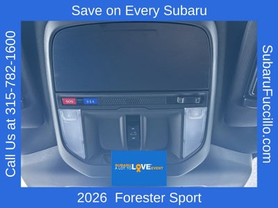 2026 Subaru Forester Sport