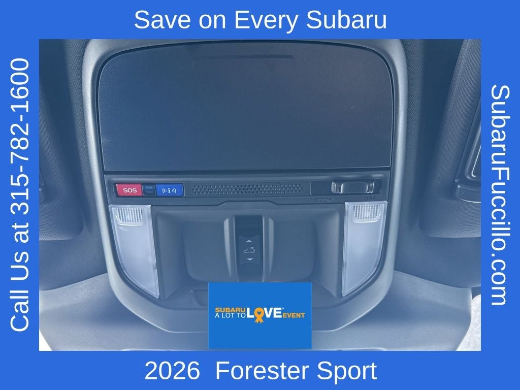 2026 Subaru Forester Sport