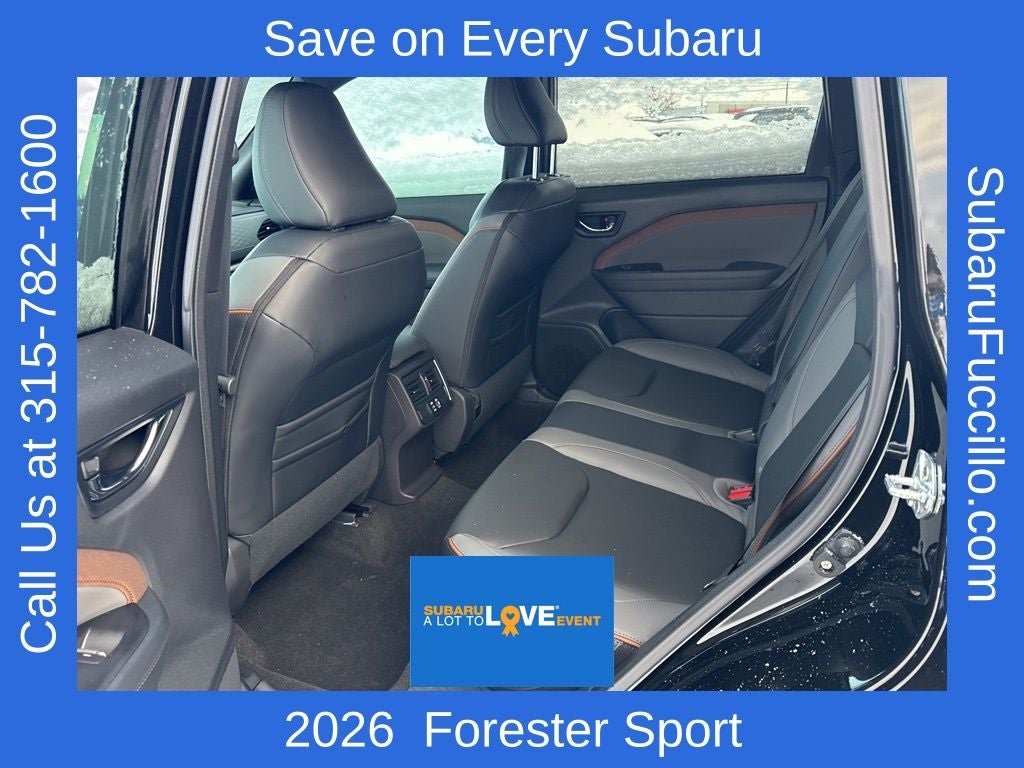 2026 Subaru Forester Sport