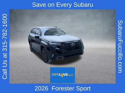 2026 Subaru Forester Sport