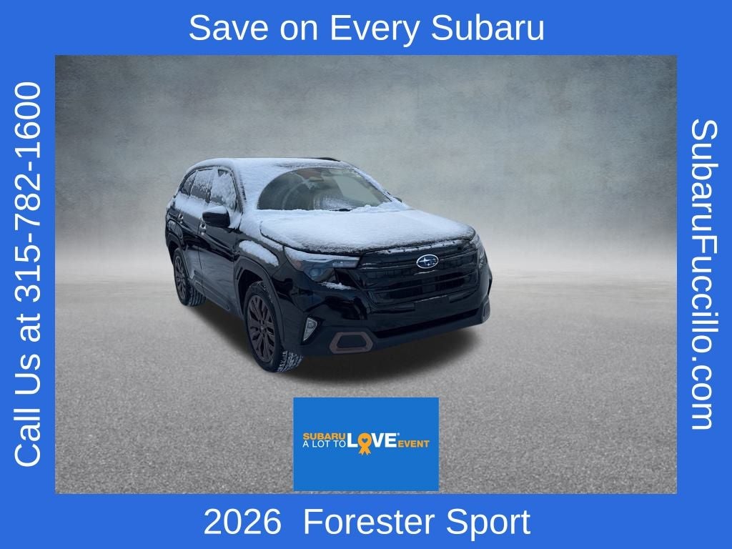 2026 Subaru Forester Sport