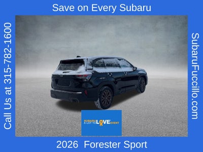 2026 Subaru Forester Sport