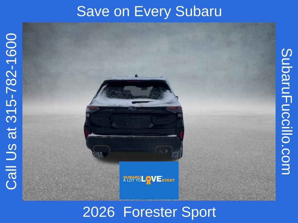2026 Subaru Forester Sport