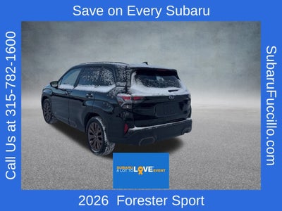 2026 Subaru Forester Sport