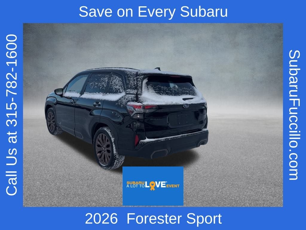 2026 Subaru Forester Sport