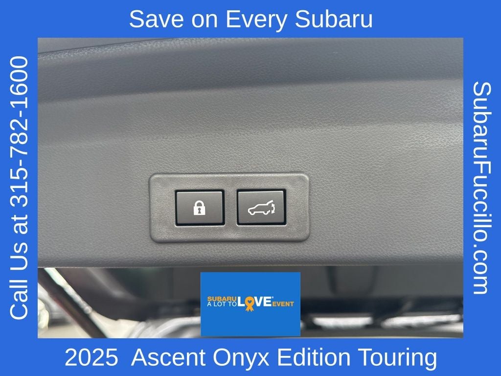 2025 Subaru Ascent Onyx Edition Touring