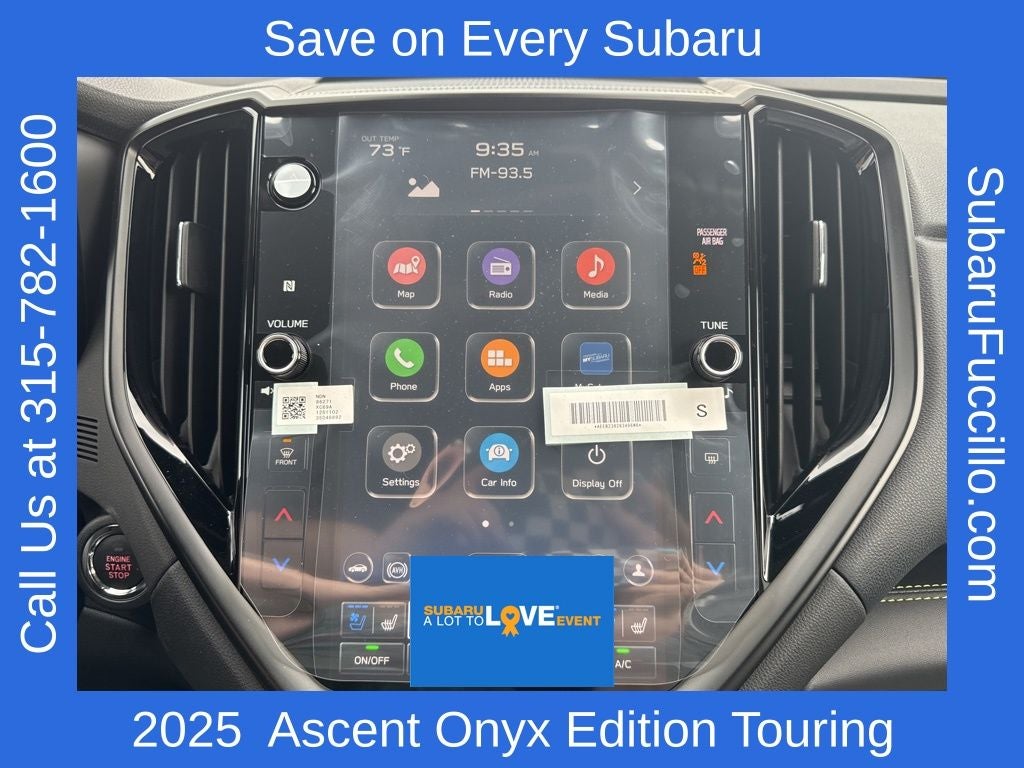 2025 Subaru Ascent Onyx Edition Touring