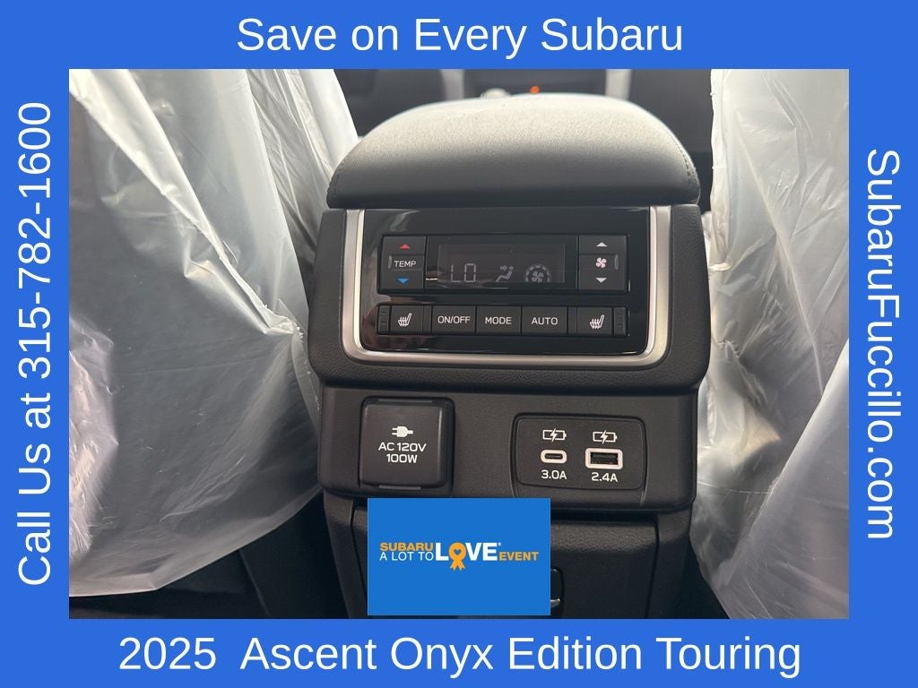 2025 Subaru Ascent Onyx Edition Touring