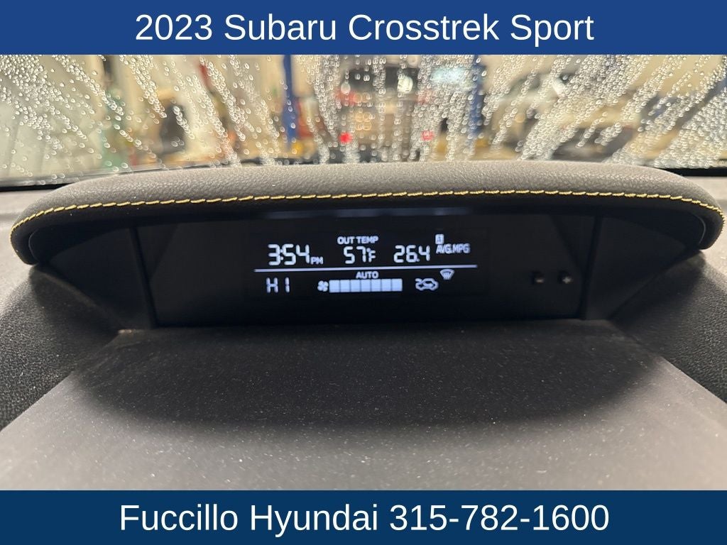 2023 Subaru Crosstrek Sport