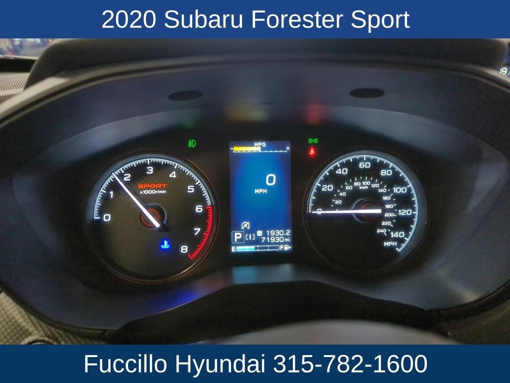2020 Subaru Forester Sport