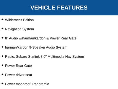 2023 Subaru Forester Wilderness