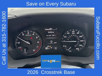 2026 Subaru CROSSTREK Base