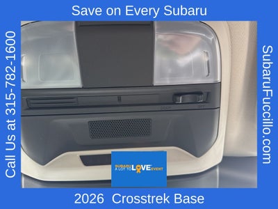 2026 Subaru CROSSTREK Base