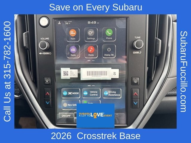2026 Subaru CROSSTREK Base