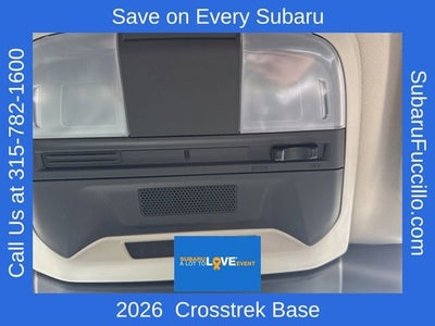 2026 Subaru CROSSTREK Base