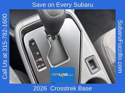 2026 Subaru CROSSTREK Base