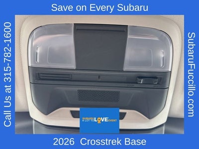 2026 Subaru CROSSTREK Base