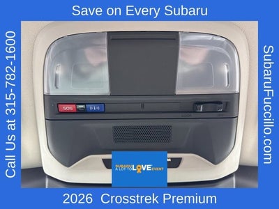 2026 Subaru CROSSTREK Premium