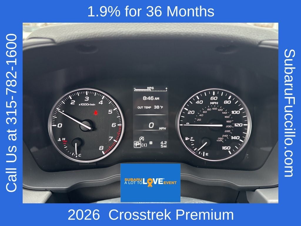 2026 Subaru CROSSTREK Premium