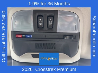 2026 Subaru CROSSTREK Premium
