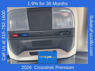 2026 Subaru CROSSTREK Premium