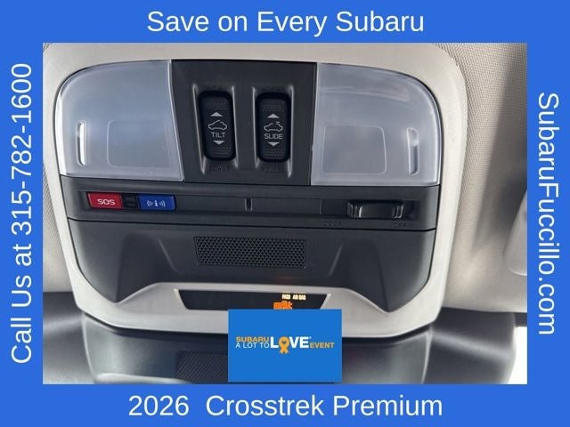 2026 Subaru CROSSTREK Premium