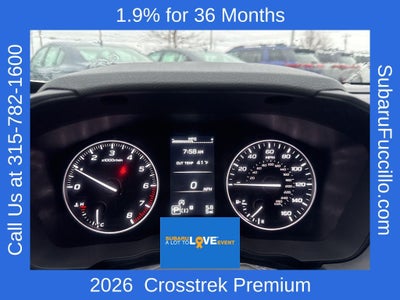 2026 Subaru CROSSTREK Premium