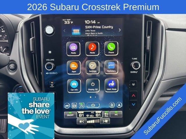 2026 Subaru CROSSTREK Premium