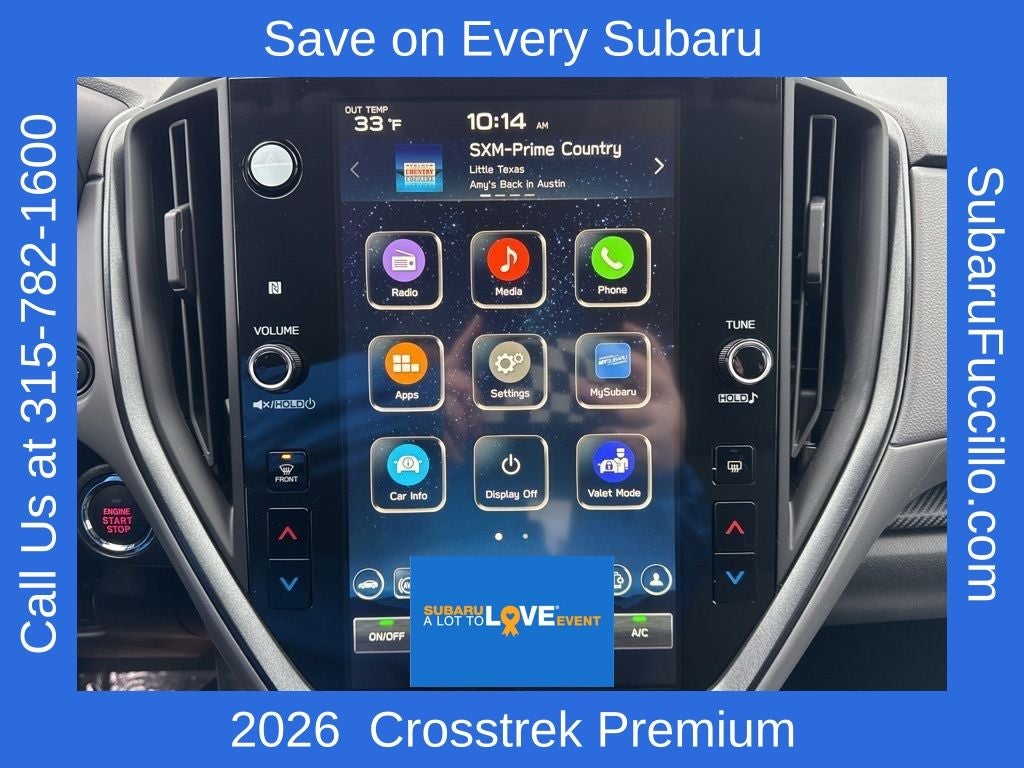 2026 Subaru CROSSTREK Premium