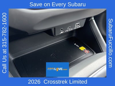 2026 Subaru CROSSTREK Limited