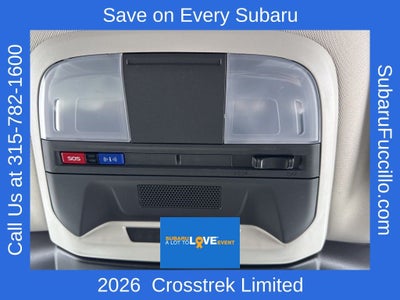 2026 Subaru CROSSTREK Limited