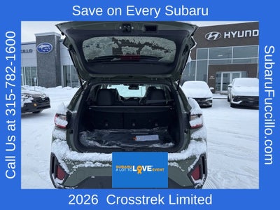 2026 Subaru CROSSTREK Limited