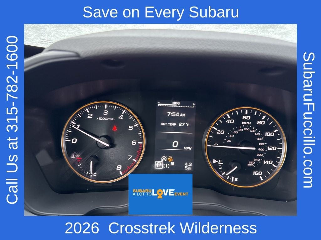 2026 Subaru CROSSTREK Wilderness
