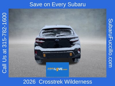2026 Subaru CROSSTREK Wilderness