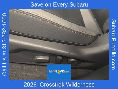 2026 Subaru CROSSTREK Wilderness
