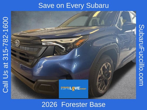 2026 Subaru FORESTER Standard Model