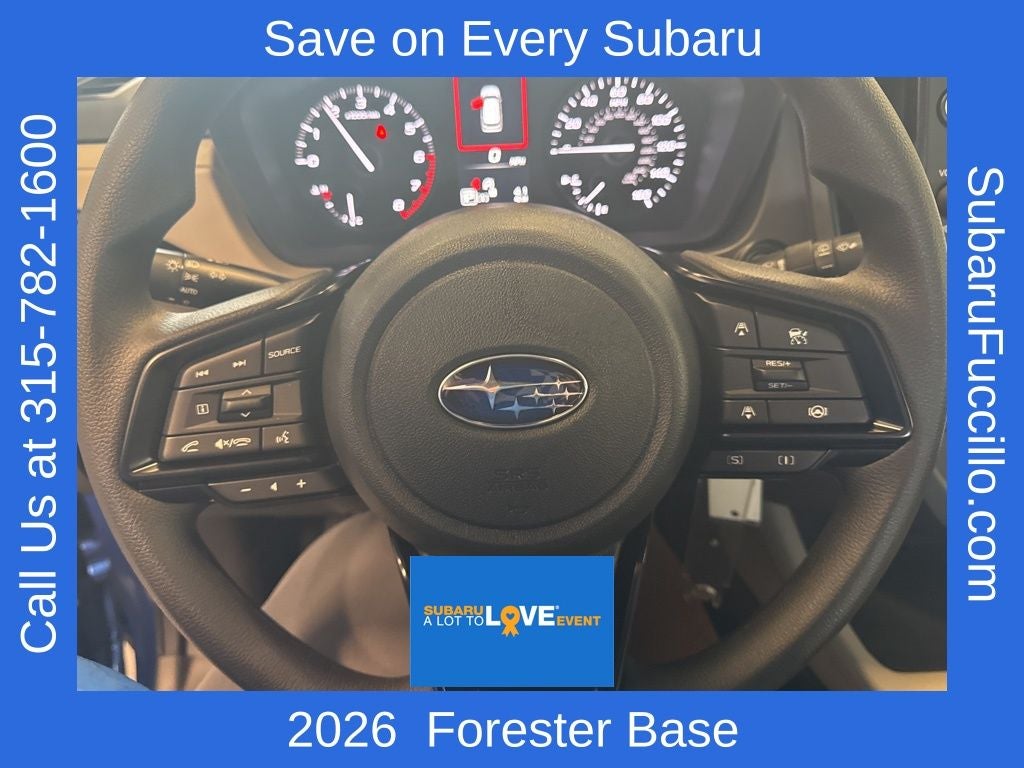 2026 Subaru FORESTER Standard Model