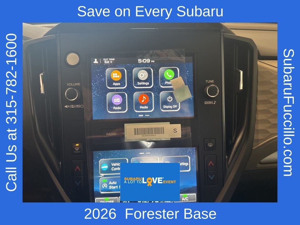 2026 Subaru FORESTER Standard Model