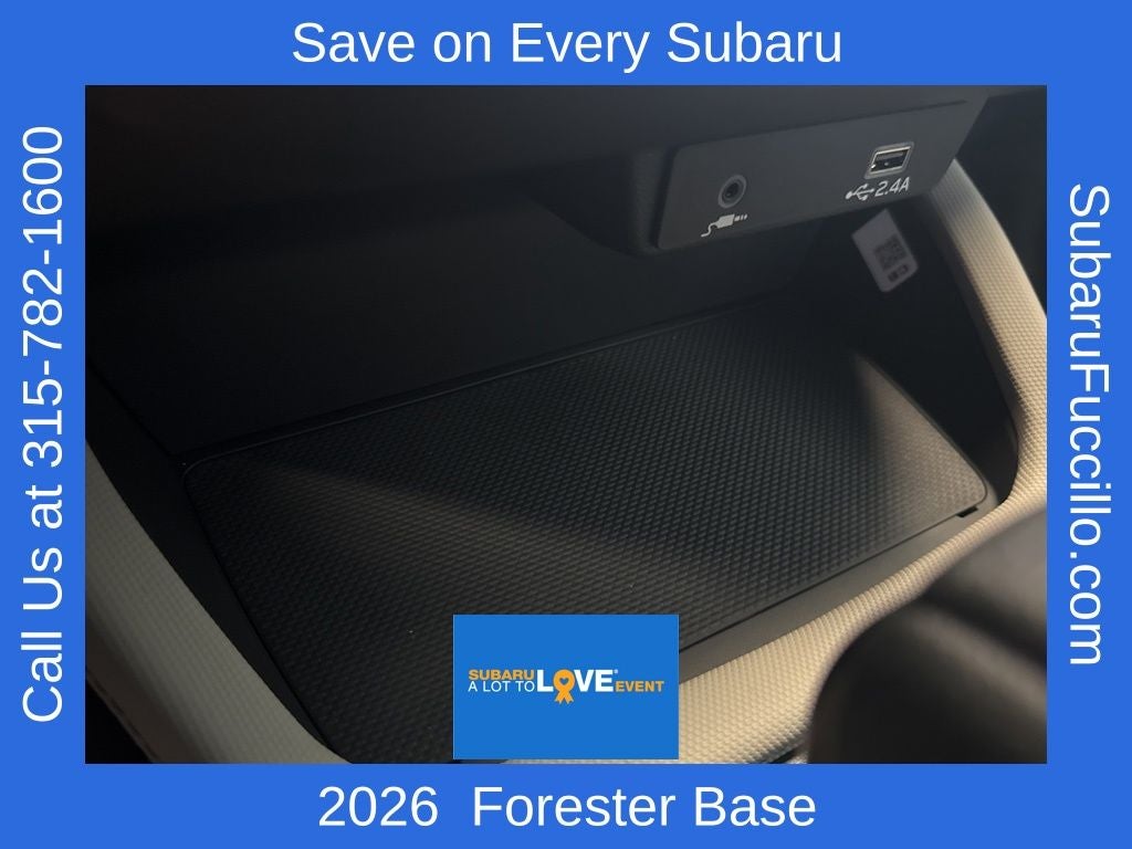 2026 Subaru FORESTER Standard Model