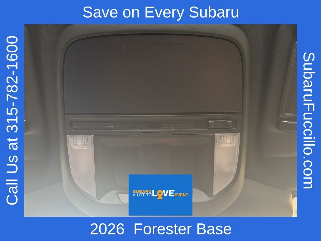 2026 Subaru FORESTER Standard Model