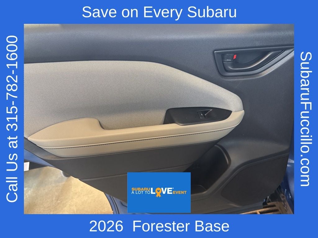 2026 Subaru FORESTER Standard Model