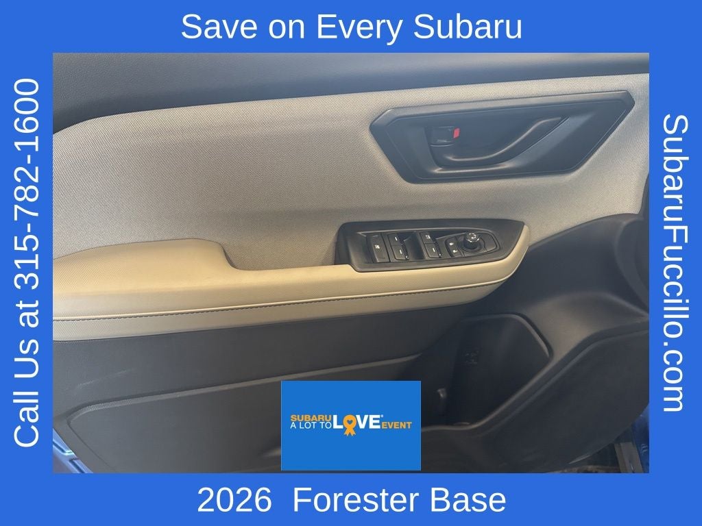 2026 Subaru FORESTER Standard Model