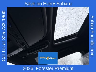 2026 Subaru FORESTER Premium