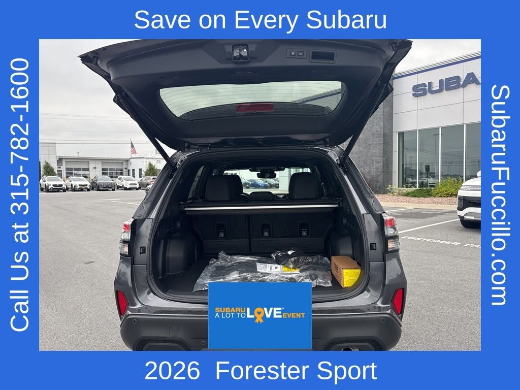 2026 Subaru FORESTER Sport Onyx Edition