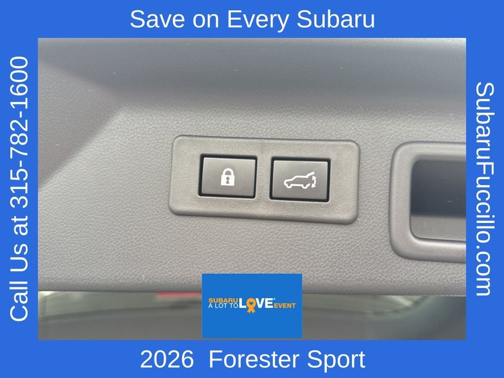 2026 Subaru FORESTER Sport Onyx Edition
