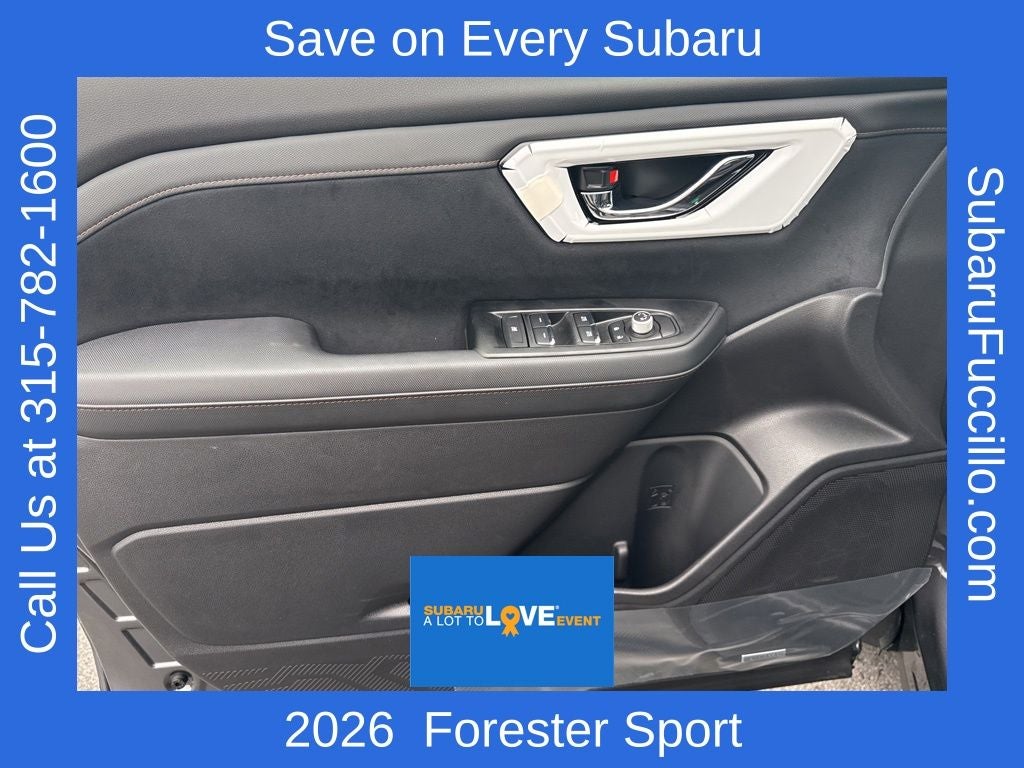 2026 Subaru FORESTER Sport Onyx Edition